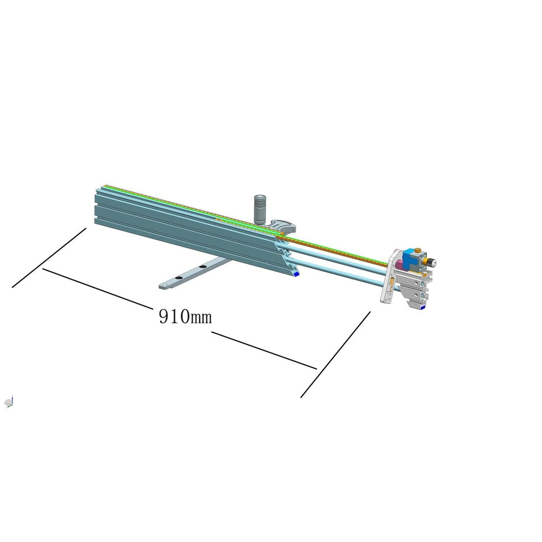 0-70 Degree Miter Gauge with 850mm Extended Fence for Woodworking Table Saw Router Table Precision Angle Setting Image 6