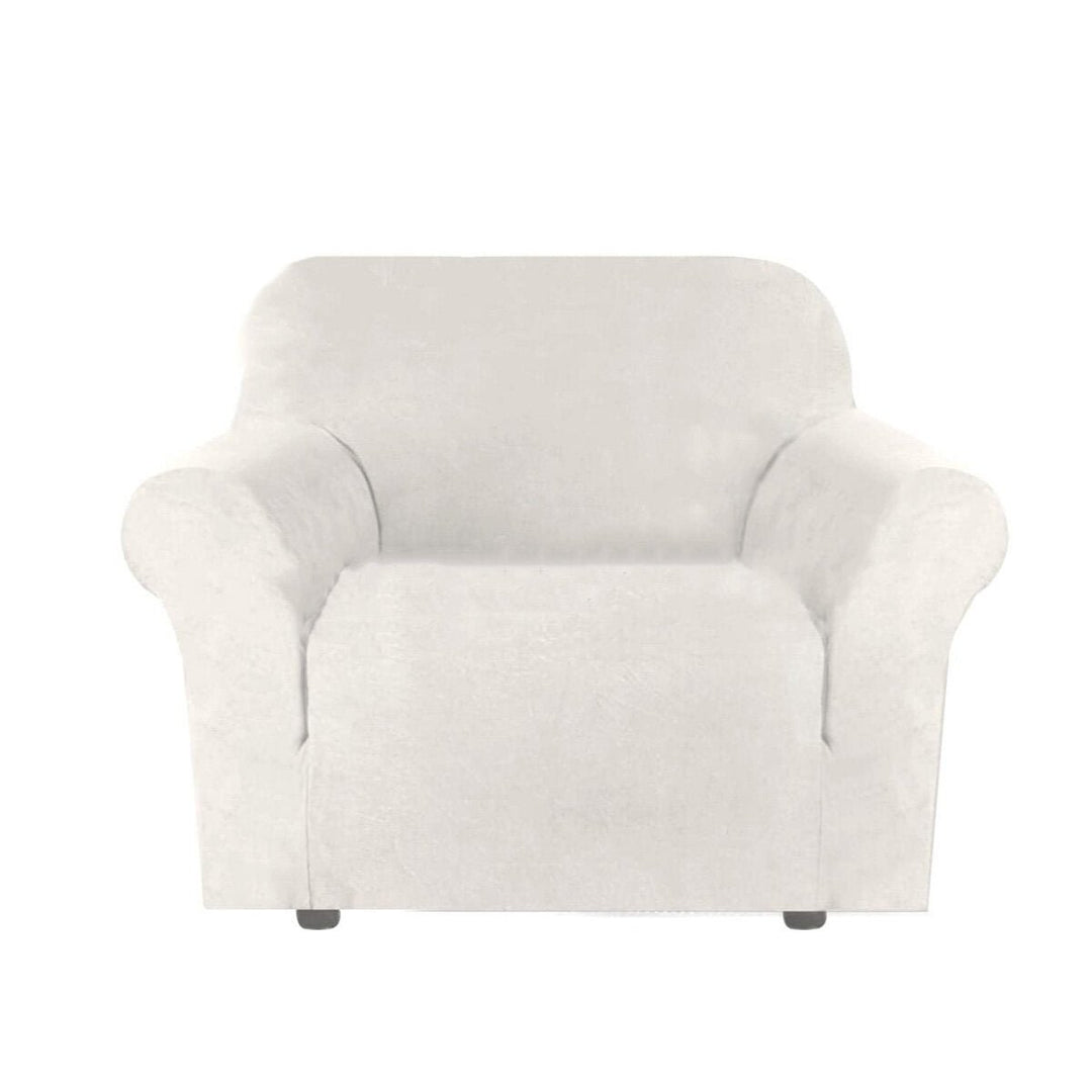 1 Seater Elastic Armchair Cover Sofa Cover Chair Seat Protector Stretch Couch Slipcover Home Office Furniture Image 1