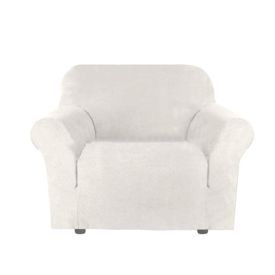 1 Seater Elastic Armchair Cover Sofa Cover Chair Seat Protector Stretch Couch Slipcover Home Office Furniture Image 1