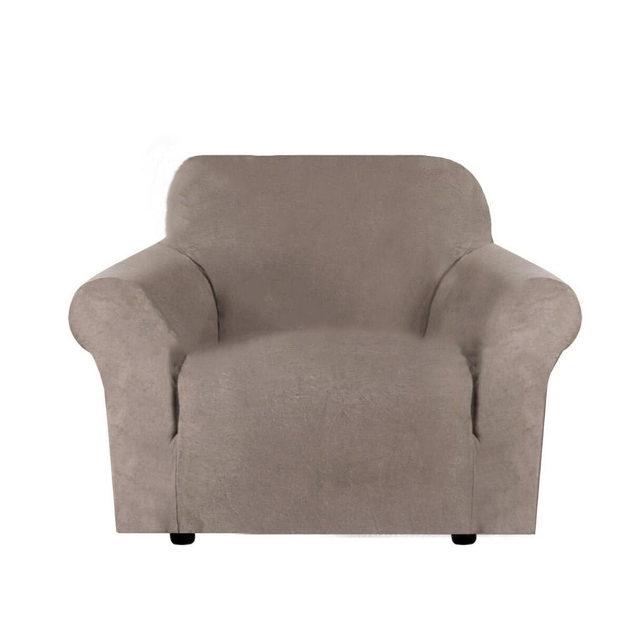 1 Seater Elastic Armchair Cover Sofa Cover Chair Seat Protector Stretch Couch Slipcover Home Office Furniture Image 1