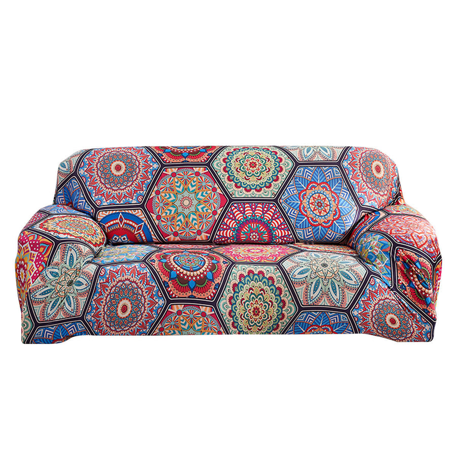 1/2/3/4 Seaters Elastic Sofa Cover Universal Bohemian Chair Seat Protector Couch Case Stretch Slipcover Home Office Image 1