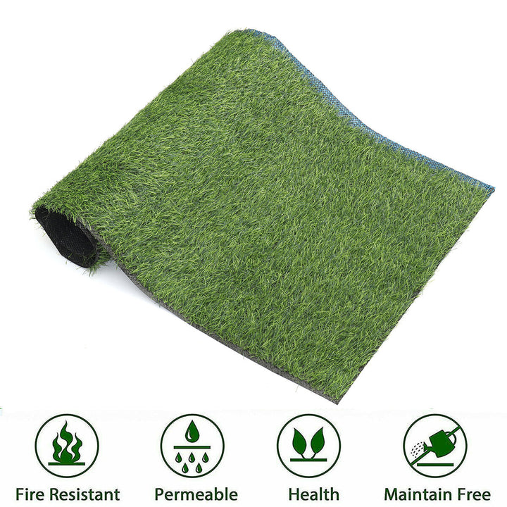 100400cm Artificial Grass Outdoor Garden Turf Lawn Carpet Mat Landscape Pad For Home School Court Balcony Floor Decor Image 8