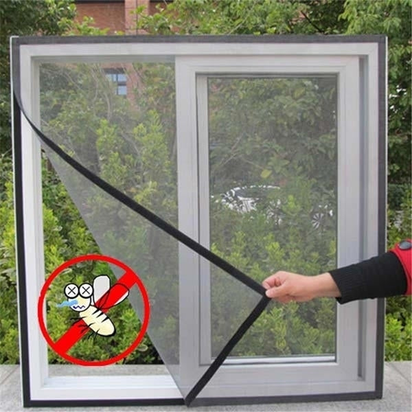 10pcs Fly Bug Insect Curtain Mesh Bug Mosquito Door Window Sticky Netting Wire Mesh Screen Protector Image 2