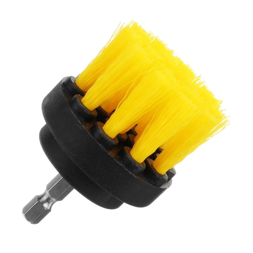 11pc Electric Drill Cleaning Brush with Sponge and Extend Attachment Tile Grout Power Scrubber Tub Cleaning Brush Image 9