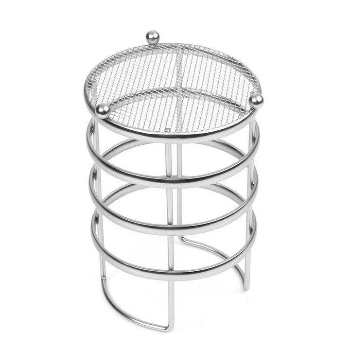 11X17cm Round Tableware and Chopstick Holder Metal Tool Storage Basket Image 4