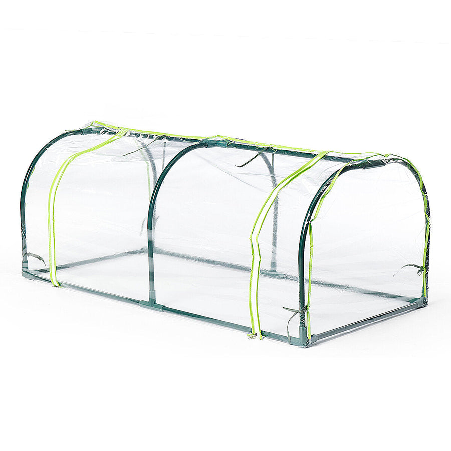 120x60x48cm Mini Greenhouse Home Outdoor Flower Plant Gardening Winter Shelter Cover Image 1