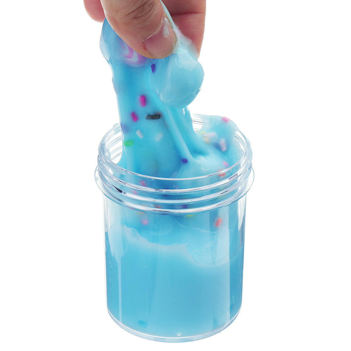 120ML Puff Slime Lollipop Cotton Mud DIY Gift Toy Stress Reliever Image 6