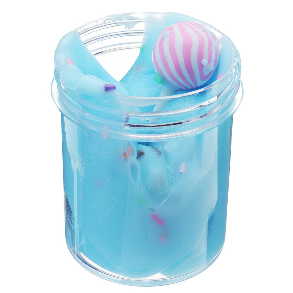 120ML Puff Slime Lollipop Cotton Mud DIY Gift Toy Stress Reliever Image 7