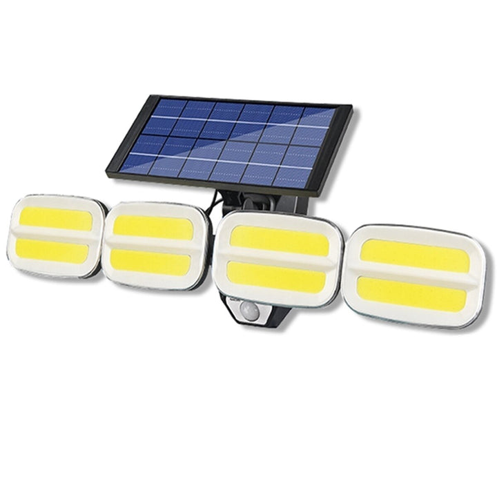 1200mAh Solar Wall Light Intelligent Human Sensor Light Super Bright Waterproof Outdoor Garden Camping Patio Lighting Image 7