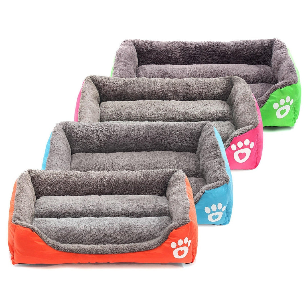 1108519cm Soft Dog Cat Bed Puppy Cushion House Pet Warm Kennel Mat Blanket Image 2