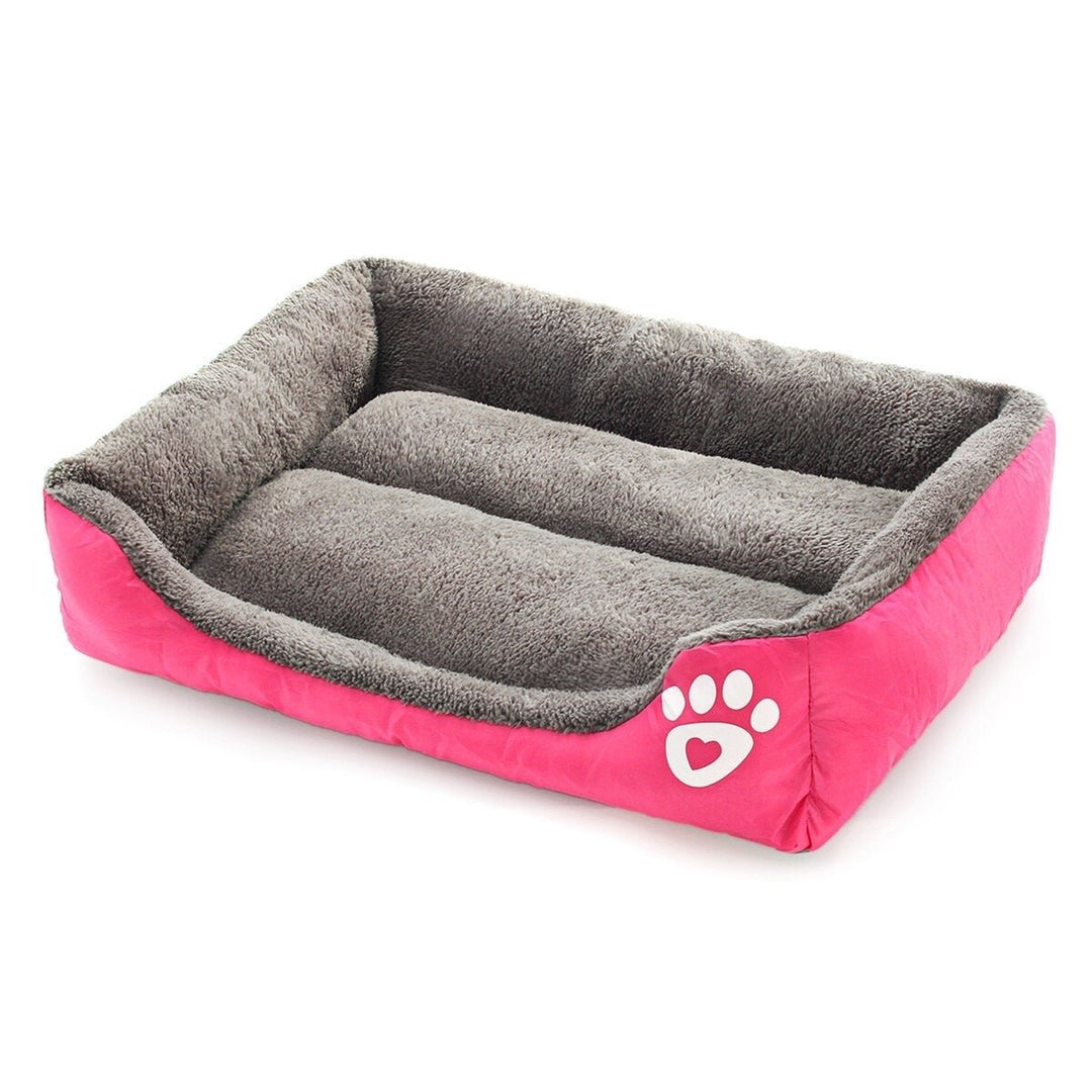 1108519cm Soft Dog Cat Bed Puppy Cushion House Pet Warm Kennel Mat Blanket Image 1