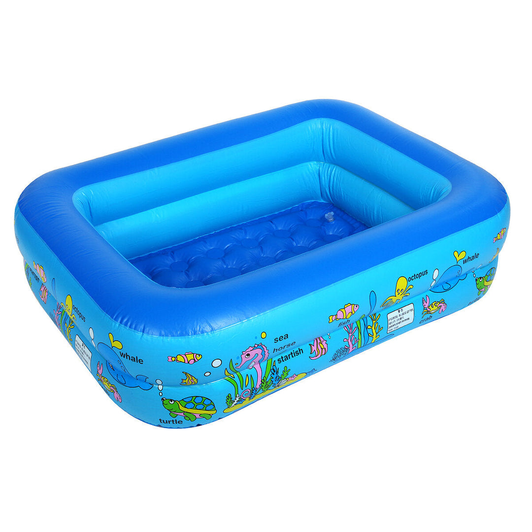 110/150/200/210cm Inflatable Swimming Pool Adults Kids Summer Outdoor Garden Backyard Indoor Bathing Tub Pool Image 1