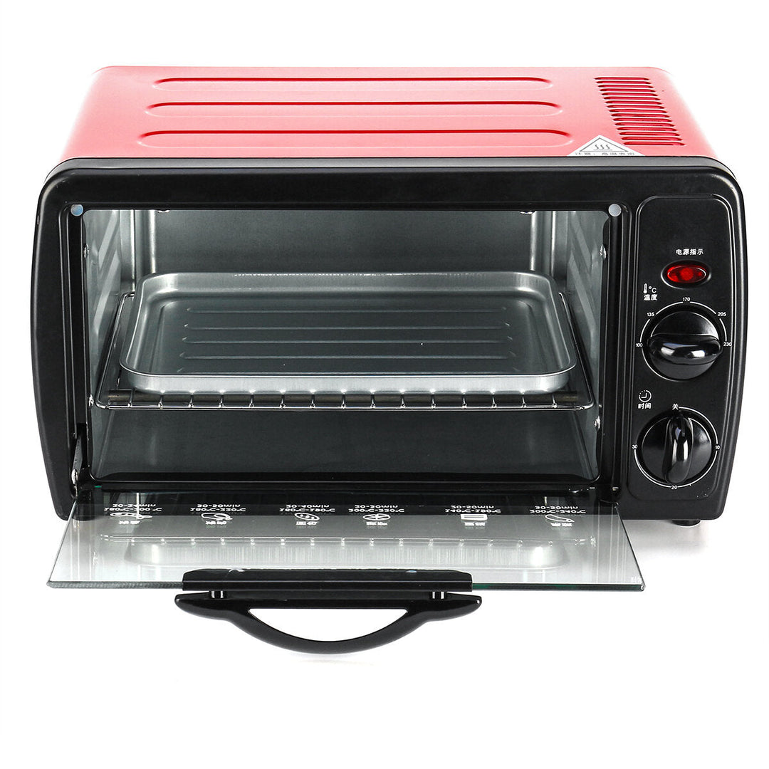 12L Portable Electric Rotisserie Grill Toaster Oven Home Mini Baking Machine Image 7