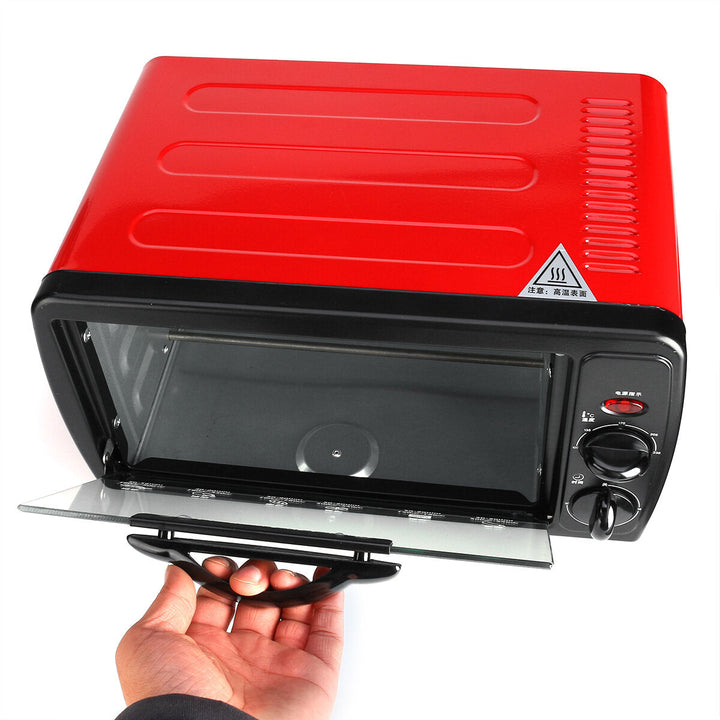 12L Portable Electric Rotisserie Grill Toaster Oven Home Mini Baking Machine Image 8