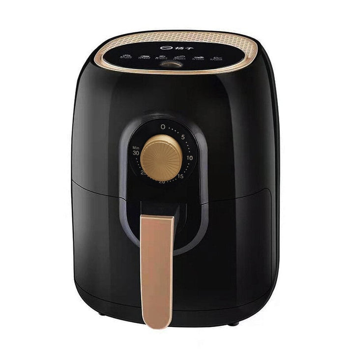 1350W 5L Air Fryer Oil Free Double Button Timing Tempering 360 Cycle Heating Intelligent Protection as Bread Maker Image 4