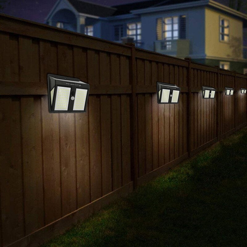 146/250 LED Solar Light Wireless Waterproof Motion Sensor Outdoor Garden Security Solar Lights Image 7