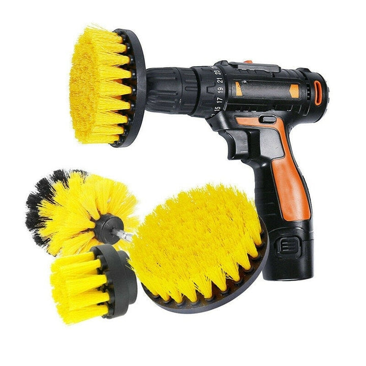 14pcs Drill Brush Tub Clean Electric Grout Power Scrubber Cleaning Tool Kit Image 2