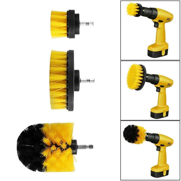 14pcs Drill Brush Tub Clean Electric Grout Power Scrubber Cleaning Tool Kit Image 4