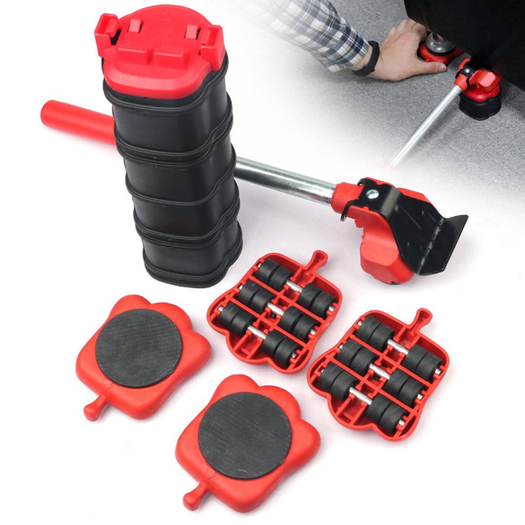 13pcs Heavy Duty Furniture Lifter Hand Tool Set Lifter Slides Wheel Image 7