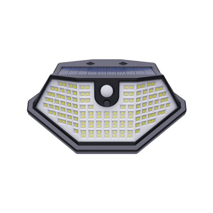 134LED Solar Light 3 Modes Light Sensor PIR Human Induction Wall Lamp IP65 Waterproof Image 5