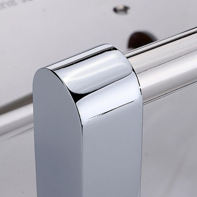 137x100x100mm 304 Stainless Steel Paper Holder Wall Mounted Toilet Paper Roll Shelf Image 3