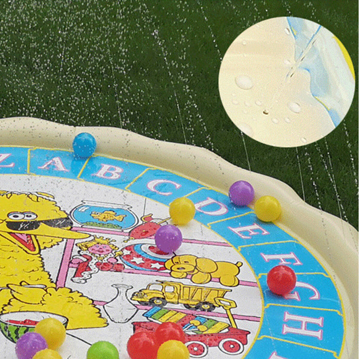 150cm Summer Swimming Air Mattress Kids Inflatable Baby Splash Water Pad Play Mat Children Wading Toys Image 6