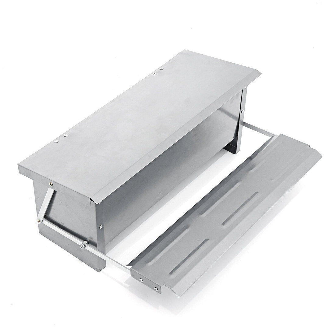 16.4L 512123cm Autoxic Aluminum Poultry Feeder Smart Feeder Chicken And Duck Feeder Image 6