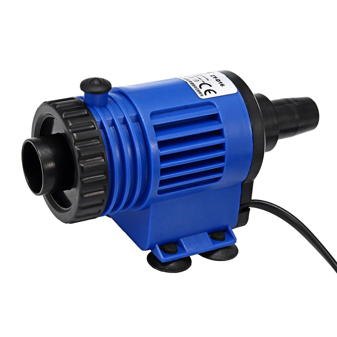 16W Electric Aquarium Vacuum Gravel Cleaner Fish Tank Water Pump Image 3