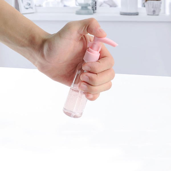 18 Pcs Portable Disinfectant Bottle Transparent Hand Sanitizer Hand Soap Refillable Bottles Cosmetics Container Image 3