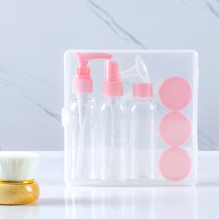 18 Pcs Portable Disinfectant Bottle Transparent Hand Sanitizer Hand Soap Refillable Bottles Cosmetics Container Image 6