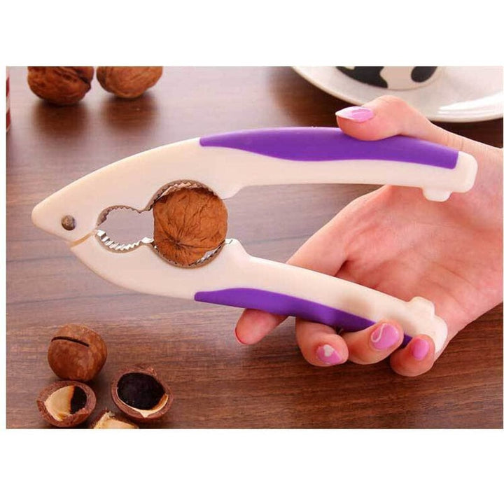 18X5.3cm Pencan Nutcracker Sheller Walnut Convenient Plier Walnut Almond Pecan Clip 3 Color Image 3