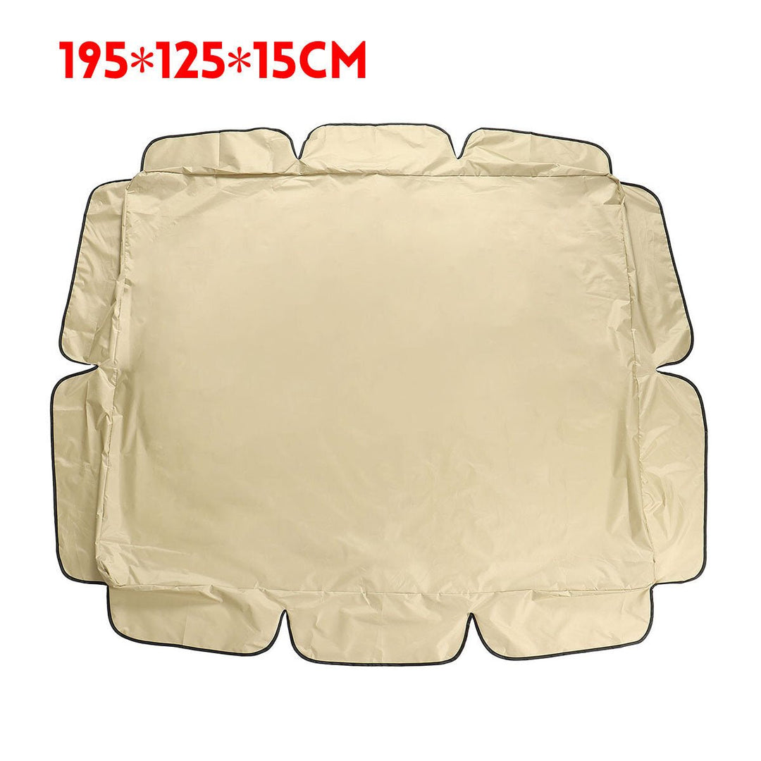 190T Polyester Swing Chair Cover Rainproof Sunshade Awning Swing Protector Cover Image 1