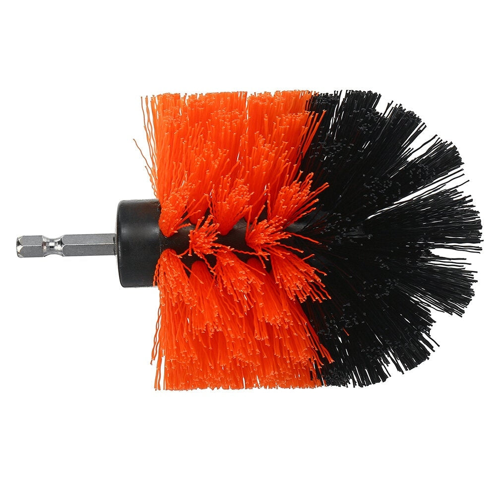 19pcs Drill Scrubber Cleaning Drill Brush Set with Sponge Extension Rod for Car Kitchen Grill Tile Toilet Bathroom Image 6