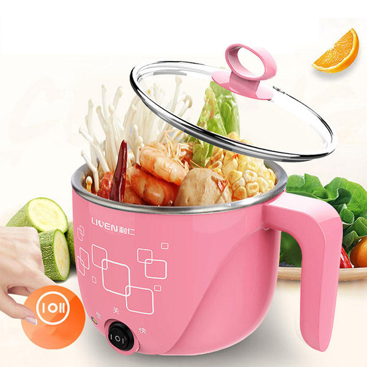 1L 600W Electric Cooker Electric Hot Pot Small 304 Stainless Steel from Eco-system Image 1