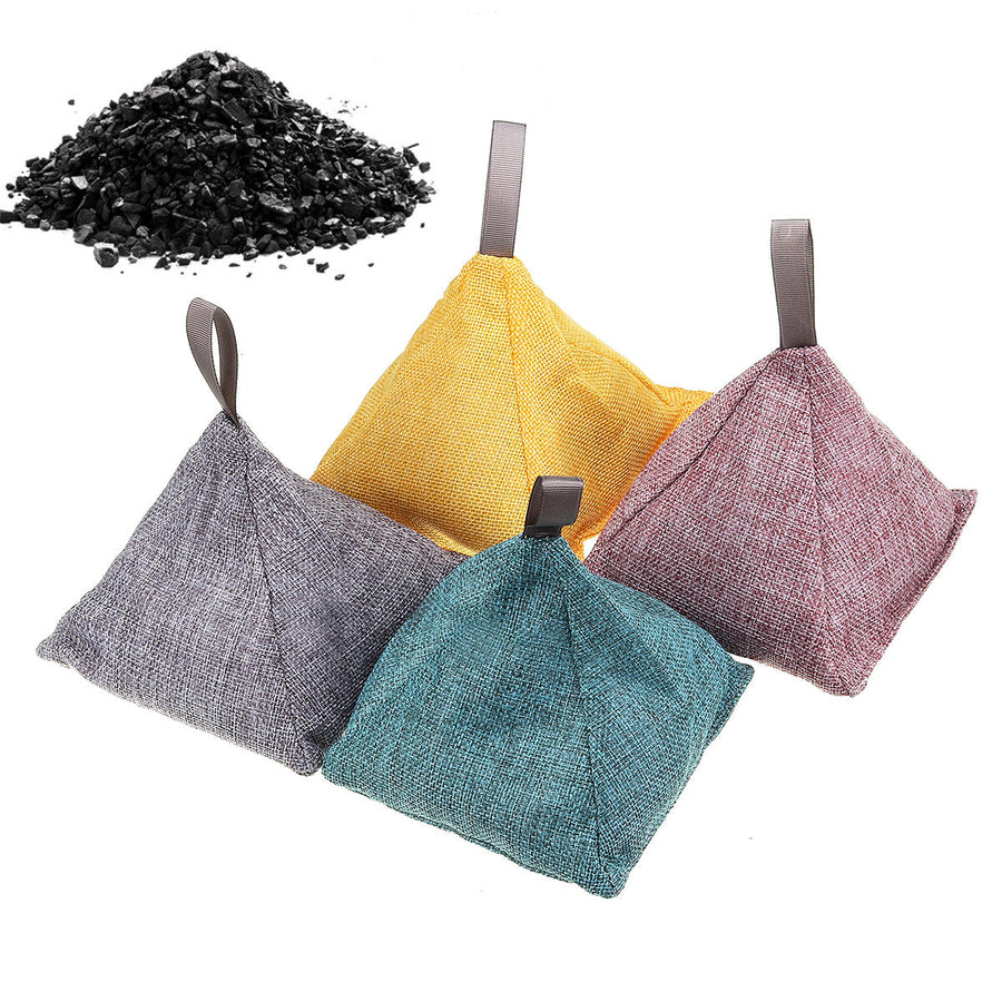 200g Activated Charcoal Odor Eliminators Bamboo Charcoal Deodorizer Bag Air Purifying Refresher Bamboo Charcoal Air Image 1