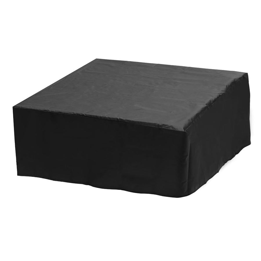 200x200x80cm 210D Polyester Anti-Dust Sofa Barbecue Stove Furniture Waterproof Cover Black/Silver Image 2