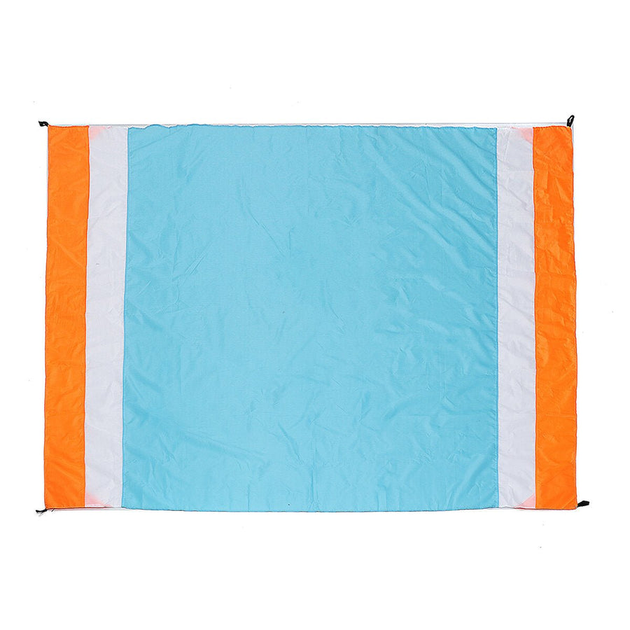 200x210cm Beach Mat Sand Free Blanket Waterproof Picnic Pad Oversize Sunshade Canopy Outdoor Camping Travel Image 2