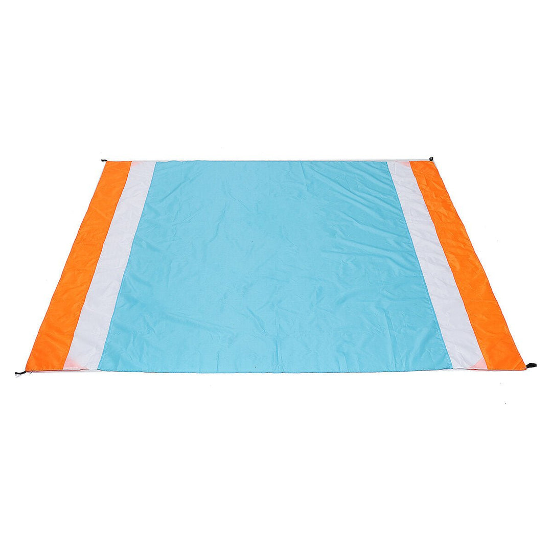 200x210cm Beach Mat Sand Free Blanket Waterproof Picnic Pad Oversize Sunshade Canopy Outdoor Camping Travel Image 11