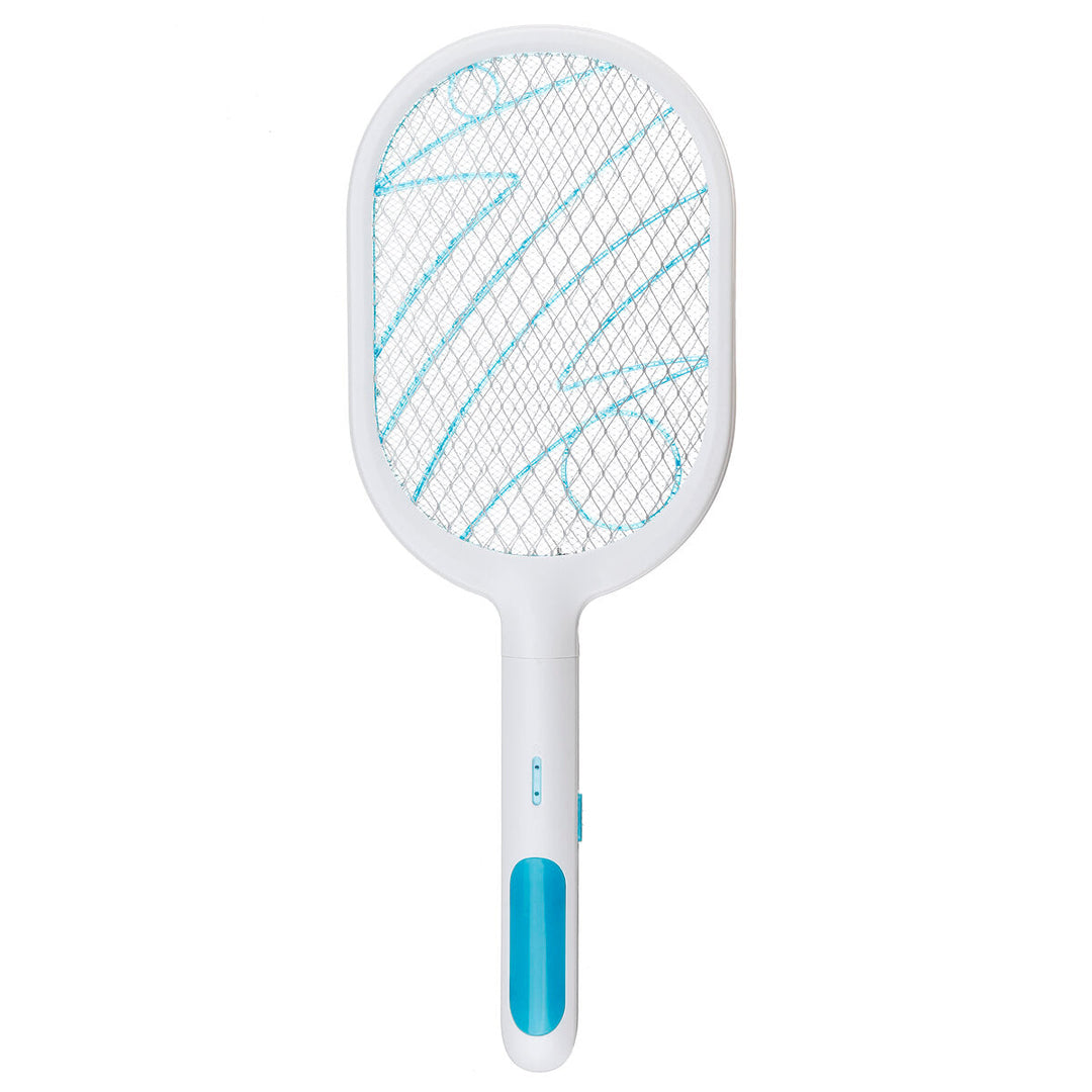 2000MAH Electric Mosquito Swatter Rechargeable Household 3 Layer ABS Safety Grid Electric Bug Zapper Portable Mosquito Image 1