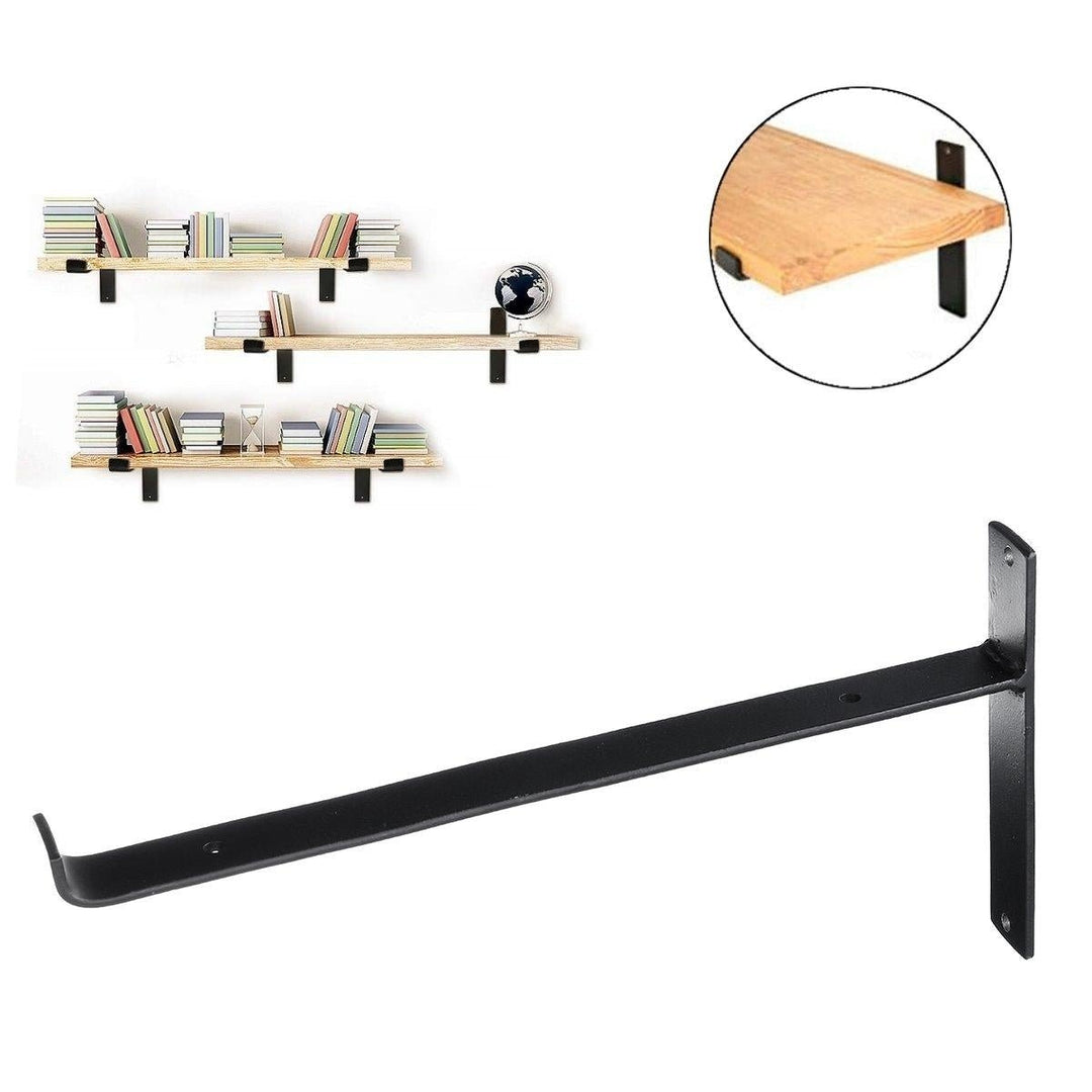 20/25/30cm Rustic Wall Shelf Brackets Heavy Duty Industrial Angle Braces Shelving Bracket Image 10