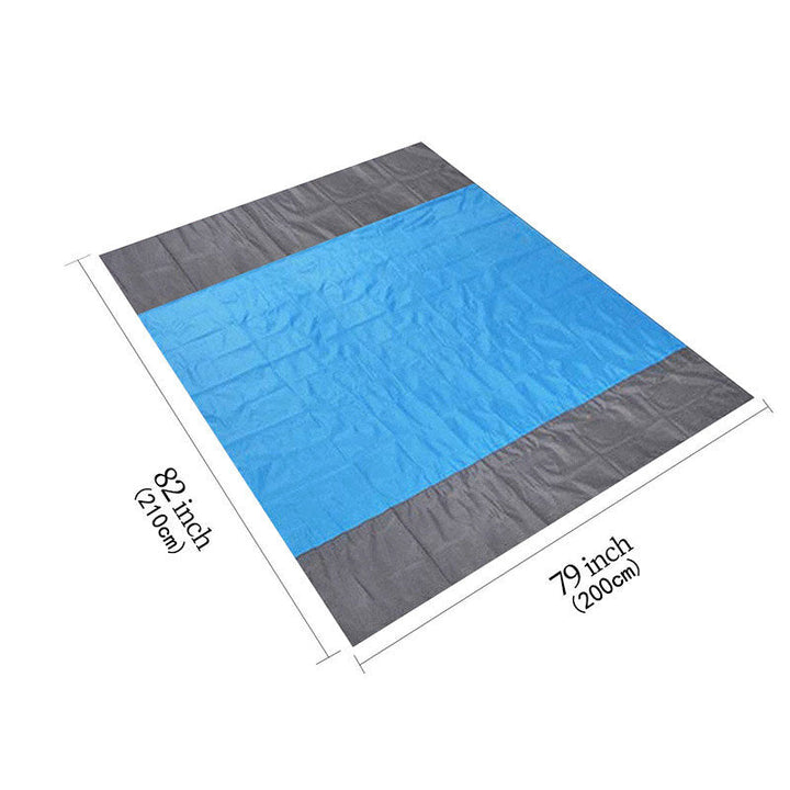 210x200cm Picnic Blanket Oxford Foldable Beach Mat Waterproof Quick Drying Sand Proof Camping Blanket Outdoor Travel Image 10