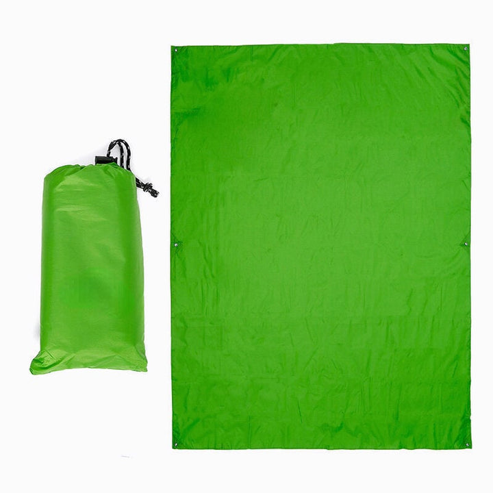 210T Waterproof Mat Polyester 20.6x11.5cm Beach Picnic Camping Mat Folding Travel Rug Image 1