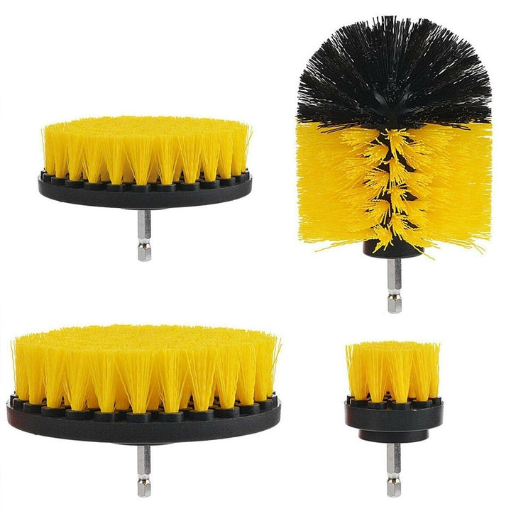 23pcs Cleaning Drill Brush Cleaner Combo Tool Kit Electric Drill Power Scrubber Image 7