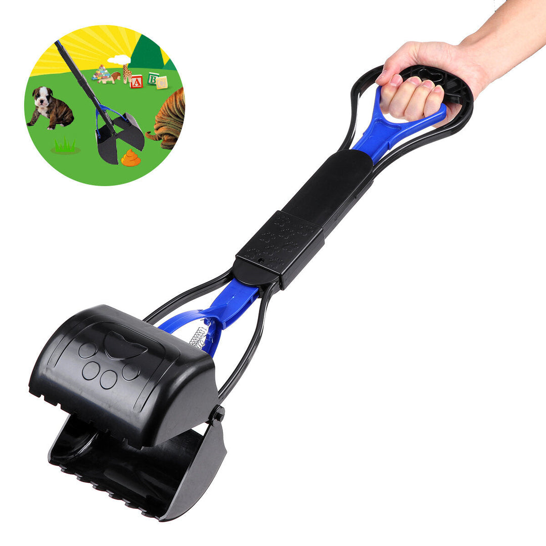 24" Large Pooper Scooper Folding Portable Pet aste Pick Up Jaw Scooper for Dogs Cats Pets Image 7