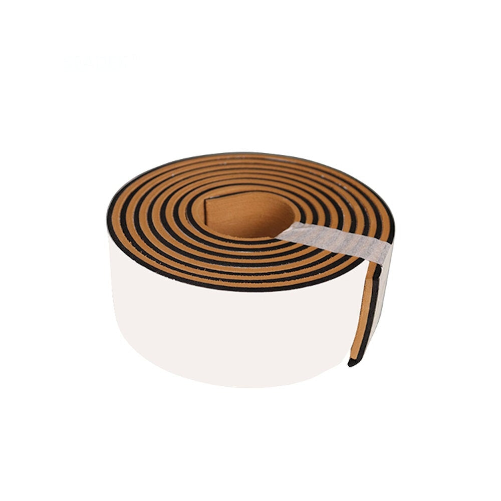 2400x58x5mm Soft Plastic Wood Non-slip Anti-collision Self-adhesive Eva Boat Side Mat for Luxury Yachts Rvs Boats and Image 2