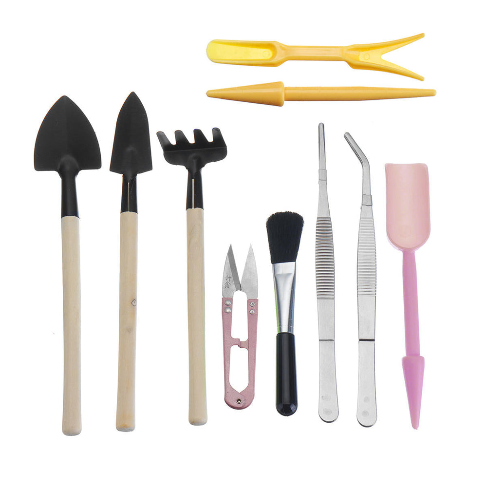 23Pcs/Set Succulent Transplanting Garden Planting Bucket Shovel Hand Tools Set Bonsai Set Kit Image 2