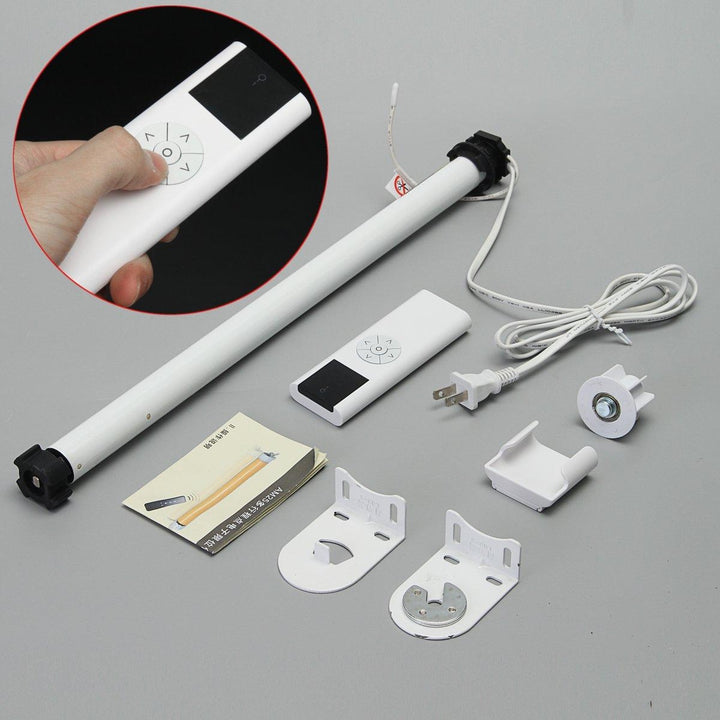 25mm Remote Control Electric Roller Blind Motor Remote Transmitter Shade Tubular Bracket Image 7