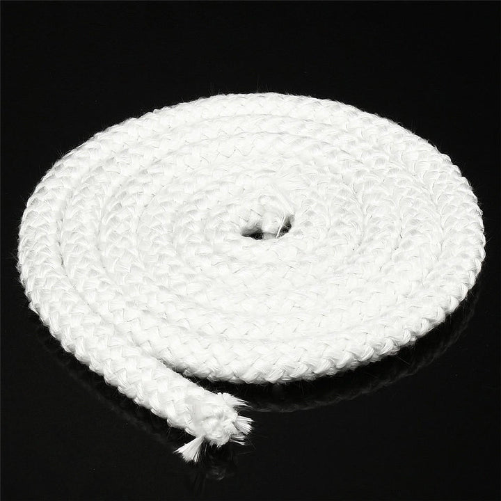 2M 12.7mm Wood Fire Stove And Heater Rope Seal Fibreglass Fiber Cloth Rope Image 5