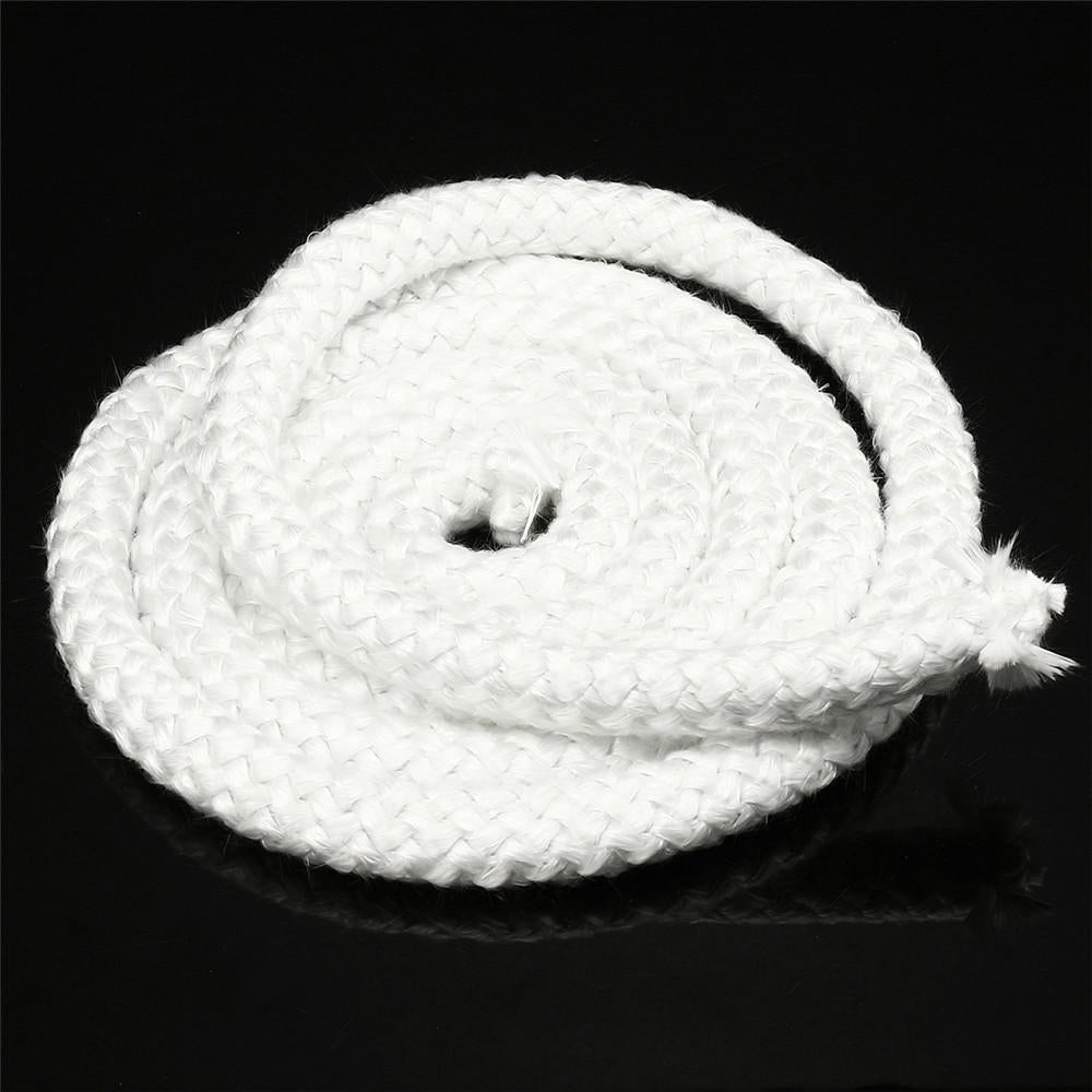 2M 12.7mm Wood Fire Stove And Heater Rope Seal Fibreglass Fiber Cloth Rope Image 8