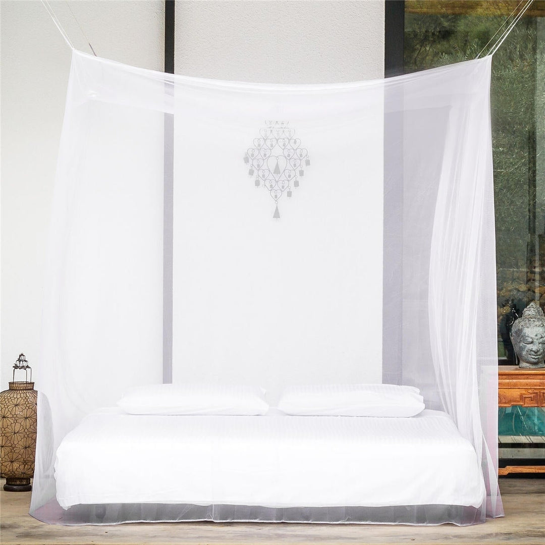 2M Large Portable Indoor Mosquito Bed Net Travel Outdoor Camping Netting Curtain Image 1